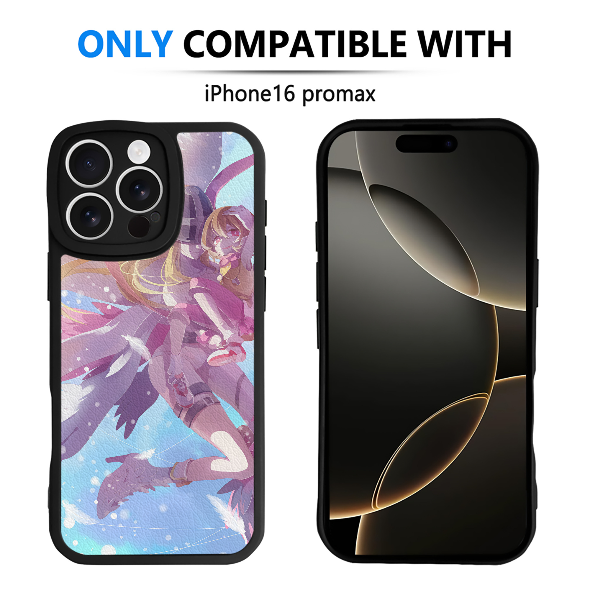 （画像用） Digimon デジタルモンスター/デジモン 【iPhone 16シリーズ対応】シリコンスマホケース（レザー調） 材質：シリコン